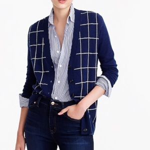 Jcrew vneck cardigan